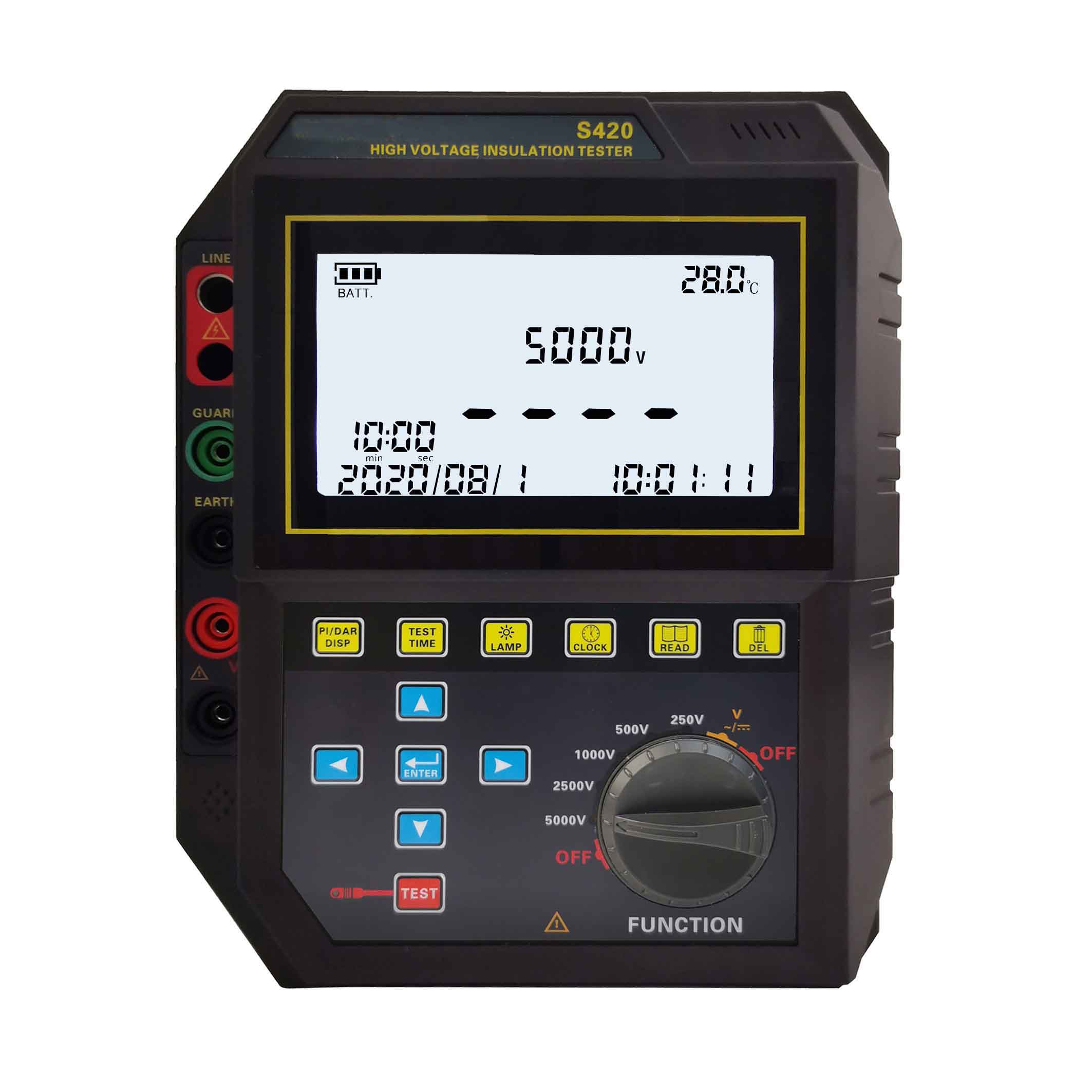 S420B絕緣電阻測(cè)試儀